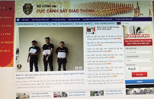 Cảnh giác với chiêu trò lừa thông báo lỗi vi phạm giao thông