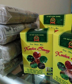 Trà thảo mộc Xuân Sang - Thanh Nhiệt - Giải Độc - Giảm Cân
