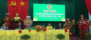 Đại hội đại biểu Hội Nông dân huyện Krông Pắc lần thứ XI,  nhiệm kỳ 2023 – 2028