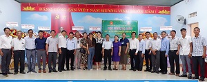 Hội Nông dân xã Ea Wer phối hợp với UBND xã: Tổ chức Hội nghị ra mắt Hợp tác xã Nông nghiệp Bưởi da xanh Lương Đình
