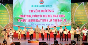 ​Trên 1.000 công trình, phần việc của nông dân chào mừng kỷ niệm 120 năm Ngày thành lập tỉnh Đắk Lắk